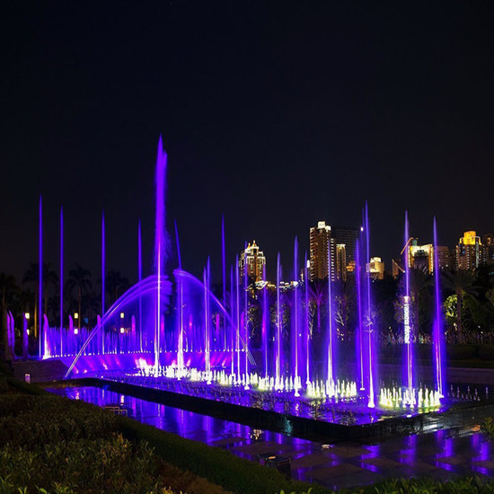 Musical fountains