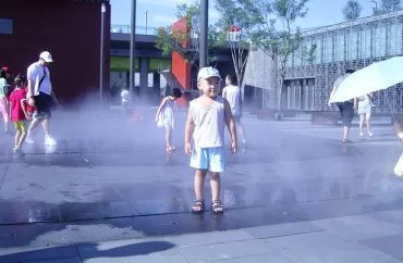 Smoking Water Fog Fountain
