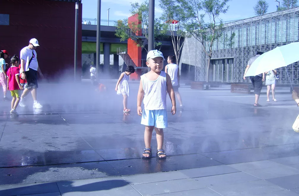 Smoking Water Fog Fountain, Mist Fountain Dalisi