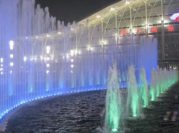 Musical water fountain provides you with a unique musical fountain experience