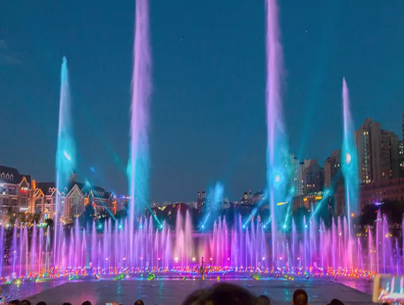 We can do the best music fountain project