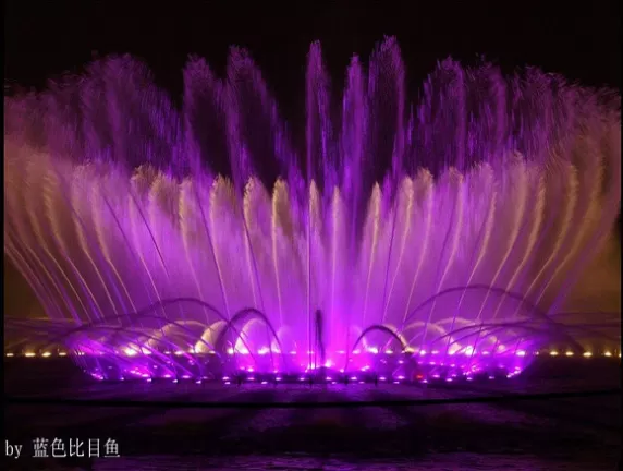Do not miss the music dancing fountain in the city