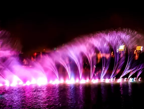 Your big house can have a garden music fountain.
