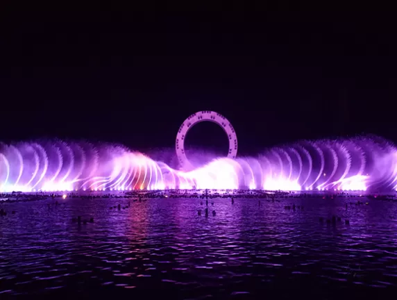 Where you can get musical fountains?