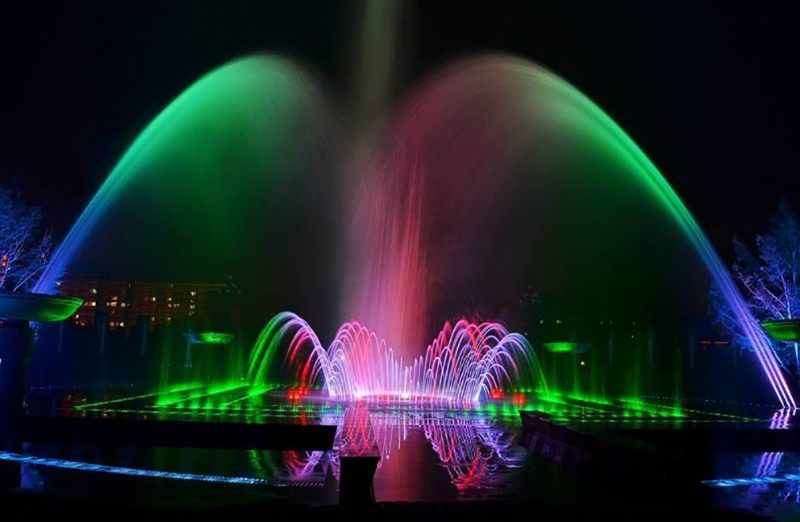 Modern Light Water Fountain