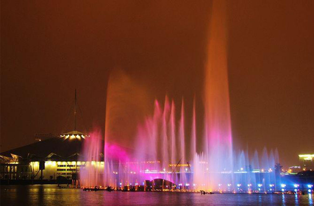 Musical fountain
