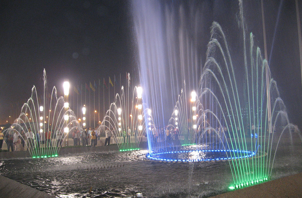 music fountain