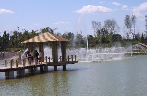 garden music fountain